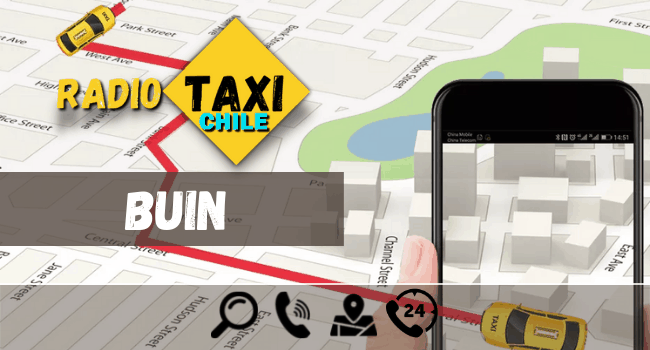 Número de radio taxi en Buin